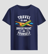 Travel Is Investment Unisex Half Sleeve T-Shirt