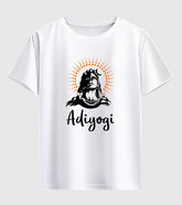 Adiyogi Unisex Half Sleeve T-Shirt
