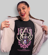 Fleur Nico Robin Anime Half Sleeve T-Shirt