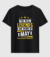 Born in May Half Sleeve T-Shirt