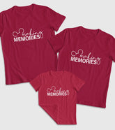 Making Memories Unisex Half Sleeve T-Shirts (Pack of 3)