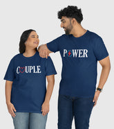Power Couple Unisex Half Sleeve T-Shirts (Pack of 2)