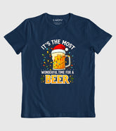 Wonderful Time For Beer Unisex Half Sleeve T-Shirt