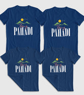 Being Pahadi Unisex Half Sleeve T-Shirts (Pack of 4)
