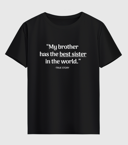 True Sister Story Half Sleeve T-Shirt