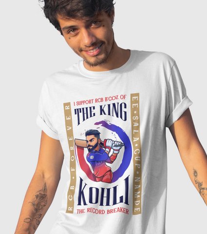 The King Kohli Unisex Half Sleeve T-Shirt