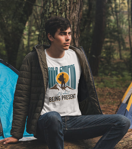 Being Present Unisex Half Sleeve T-Shirt