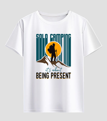 Being Present Unisex Half Sleeve T-Shirt