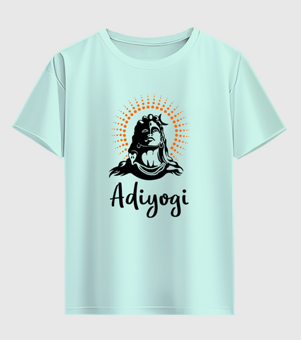 Adiyogi Unisex Half Sleeve T-Shirt
