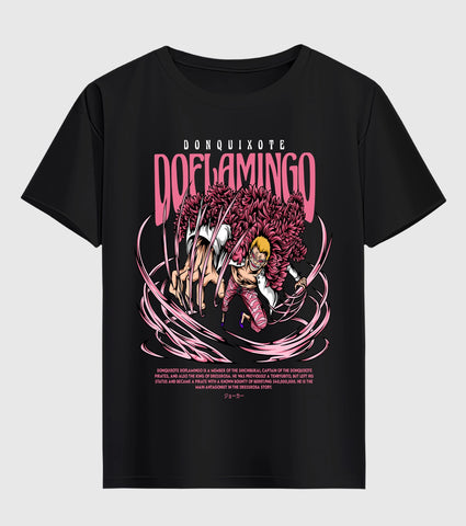 Doflamingo Anime Half Sleeve T-Shirt