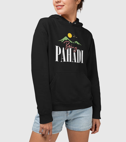 Being Pahadi Unisex Hooded SweatShirt