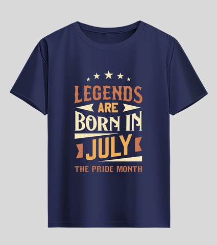Born in July Half Sleeve T-Shirt