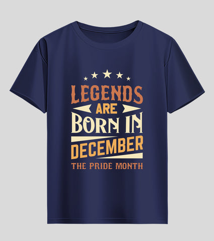 Born in December Half Sleeve T-Shirt