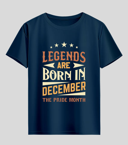 Born in December Half Sleeve T-Shirt
