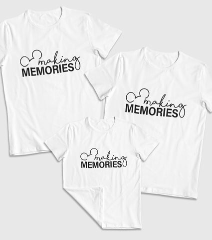 Making Memories Unisex Half Sleeve T-Shirts (Pack of 3)