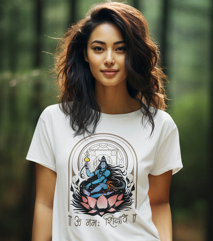 Om Namah Shivay Unisex Half Sleeve T-Shirt