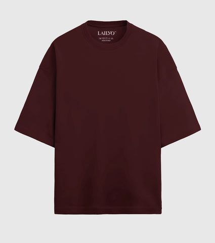 Plain Unisex Terry Oversized T-Shirt