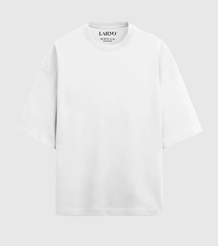 Plain Unisex Terry Oversized T-Shirt