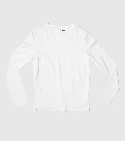 Plain Round Neck Full Sleeve T-shirts