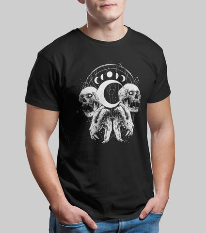 Moon Pase Half Sleeve T-Shirt