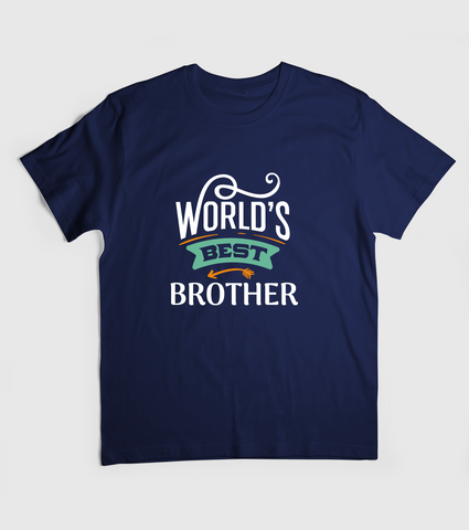 World's Best Brother And Sister Kids Unisex Half Sleeve T-shirts (Pack of 2)