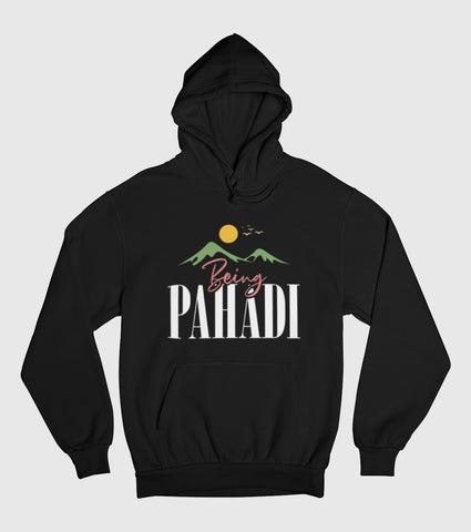 Being Pahadi Unisex Hooded SweatShirt