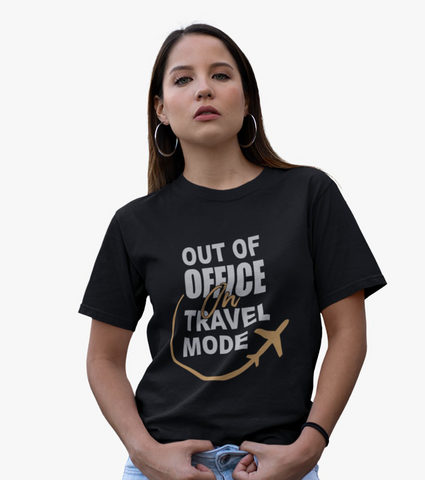Out Of Office Unisex Half Sleeve T-Shirt