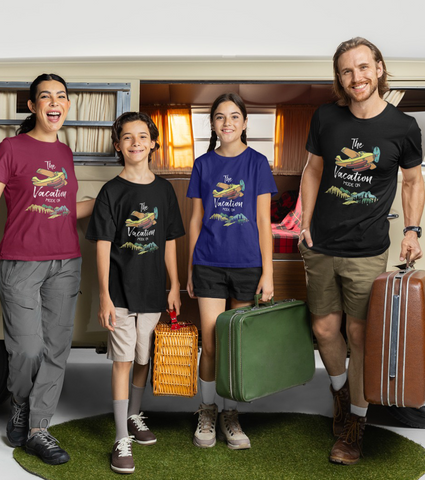 Vacation Mode On Unisex Half Sleeve T-Shirt