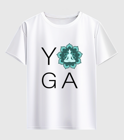 Yoga Meditation Unisex Half Sleeve T-Shirt